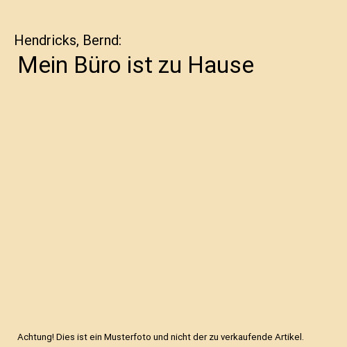 Mein büro ist hause - büro,