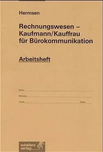 Rechnungswesen kaufmann - -,
